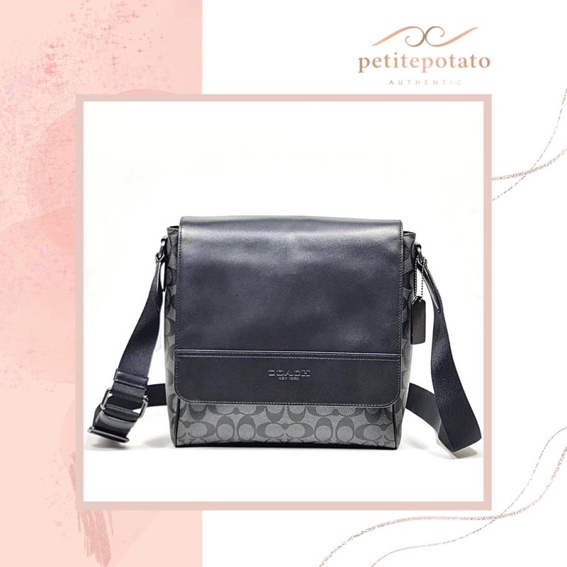 TAS SELEMPANG BRANDED PRIA COACH HUSTON MAP CROSSBODT BAG