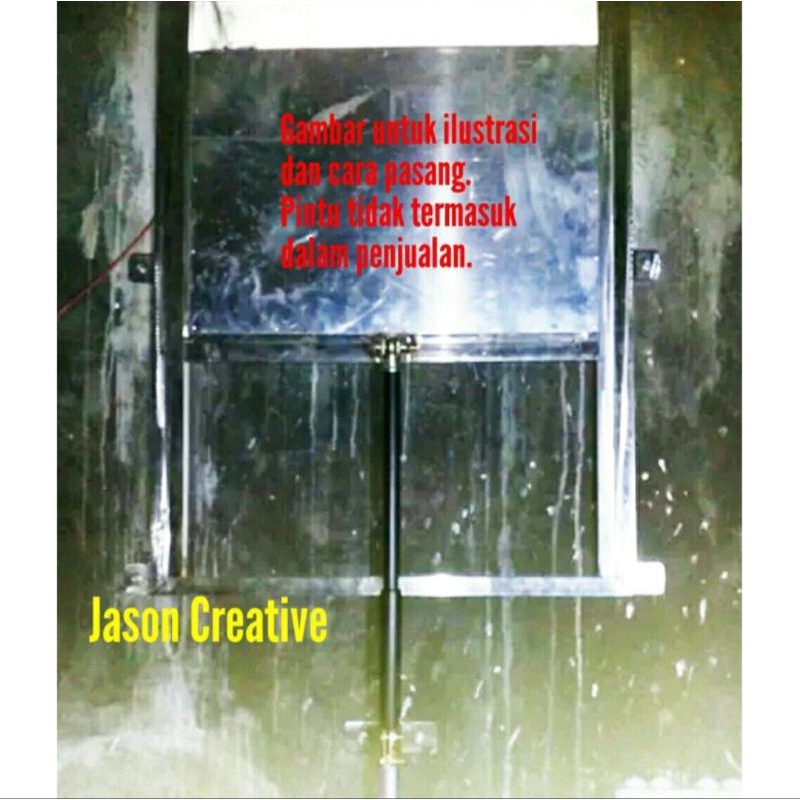 TERLARIS Otomatis Penutup Pintu Rumah Walet 75cm