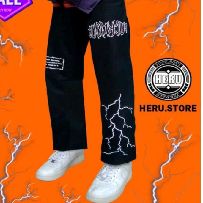 Diskon✔️CHINO PHYSICAL / CELANA CHINO PANJANG / CHINO NAGA  / CHINO API / CHINO FIRE FUCKMOUS / CHIN