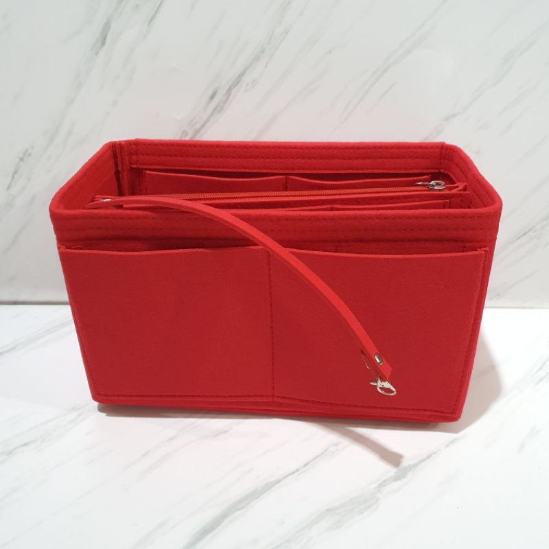 Felt Bag Organizer Middle zip for tote bag tipe C / shopper bag / LCTB TALI