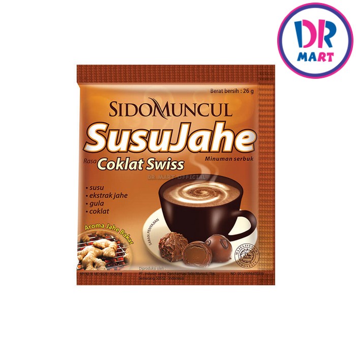 

Susu Jahe Sidomuncul Coklat Swiss 26gr x 5pcs