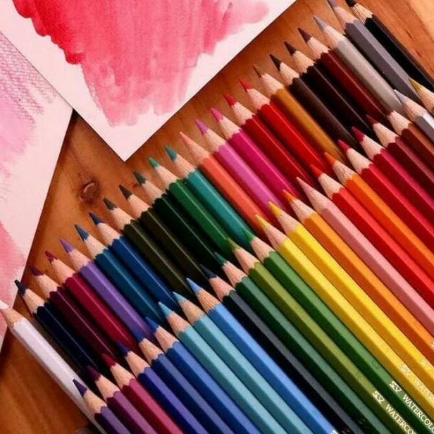 

Kekinian Faber Castell Pensil Warna Water Colour 24 Warna Free Kuas .,