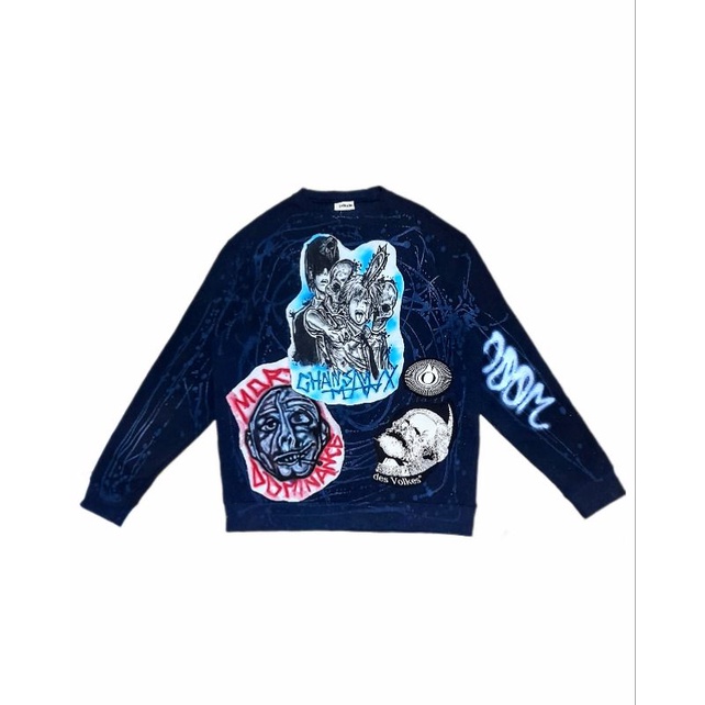 Crewneck custom design rework anime// doom