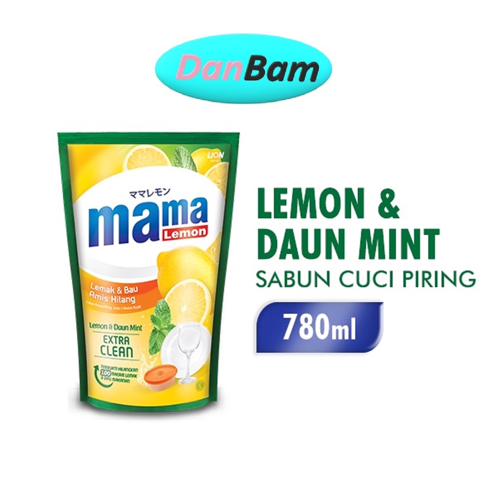 MAMA Lemon &amp; Daun Mint 780 ml