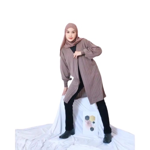 KALILA - BUBBLE Cardy Cardigan Rajut Wanita Dewasa | Kardigan Rajut Wanita