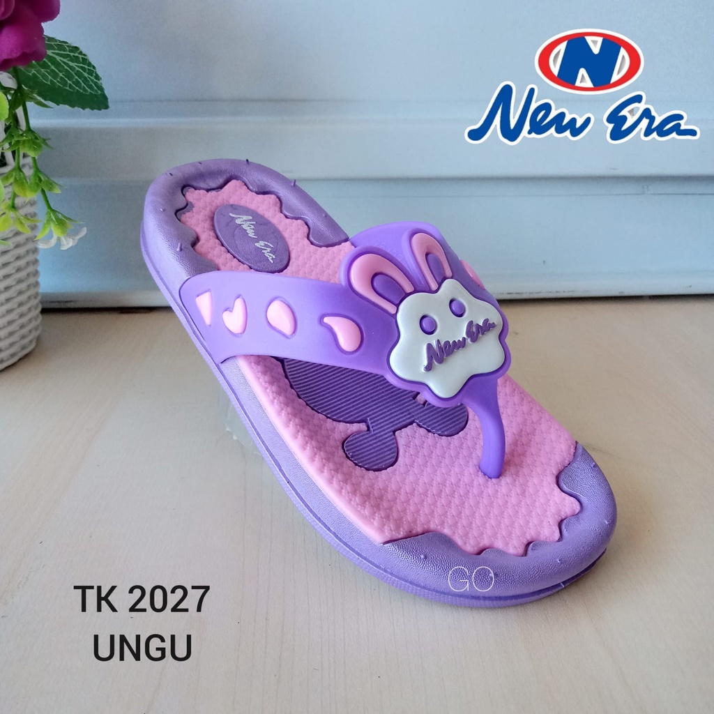 BB NEW ERA TK E 2027 Sandal Karet Anak Perempuan Sandal Jepit Karakter Terbaru