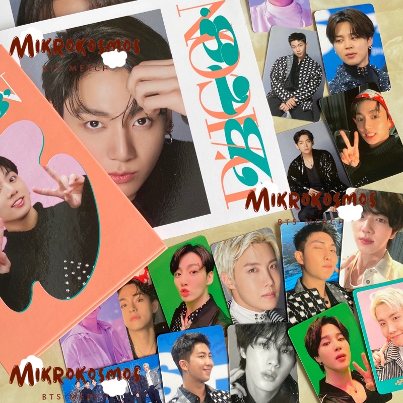 SHARING PHOTOCARD DICON MINI BTS (JIN, JK, RM)