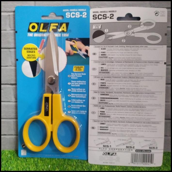 

Promo Gunting Scs-2 Olfa Stainless Steel Blade Japan