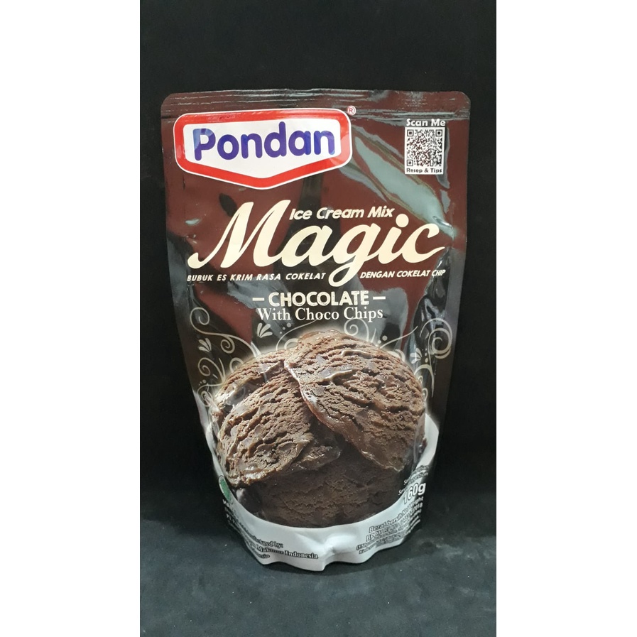 

PONDAN ICE CREAM MIX CHOCOLATE WITH CHOCO CHIPS 160G