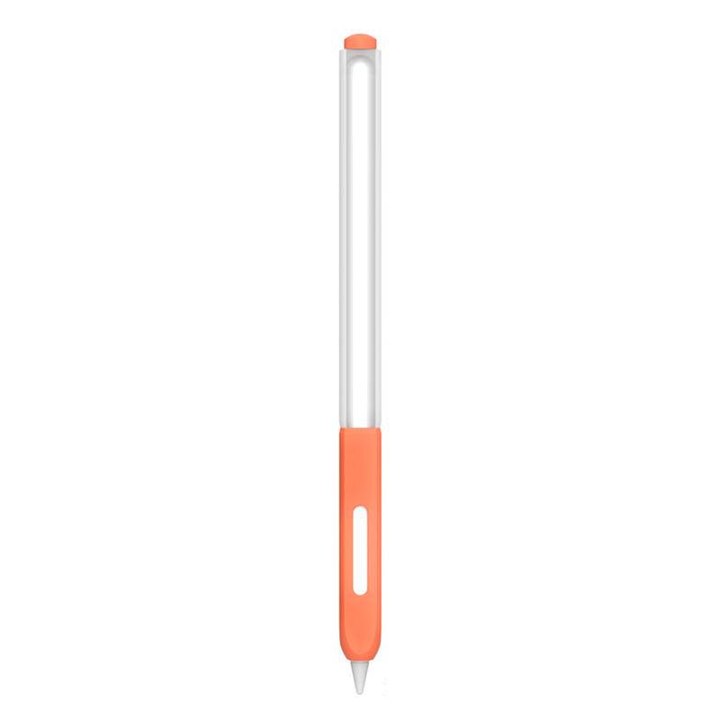 Untuk Apple Ipad Pensil 2case Pelindung Tablet Touch Pen Silikon Lembut Pelindung Tip Cover Layar Stylus Anti Gores Nib Case