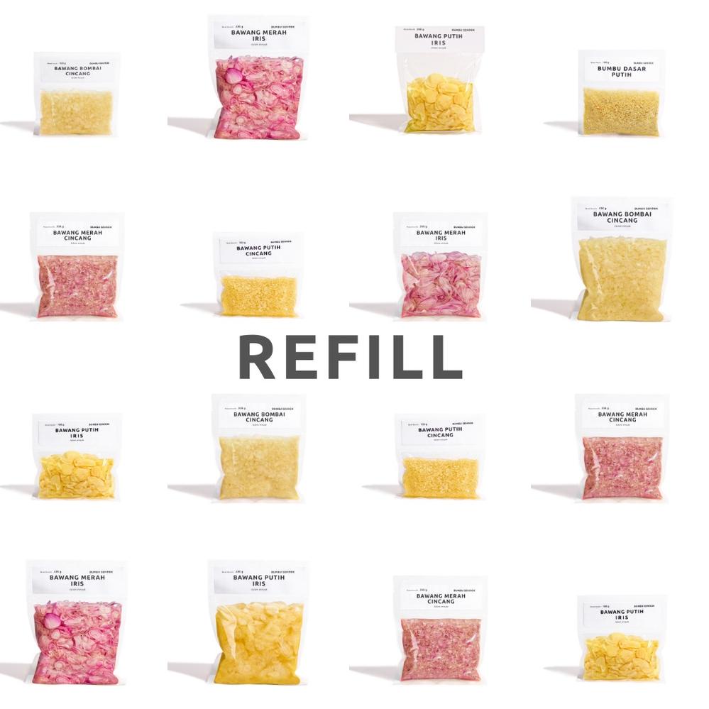 

[PRODUK D6688] [Refill] Bawang Merah / Bawang Putih / Bawang Bombai dalam Minyak BP8