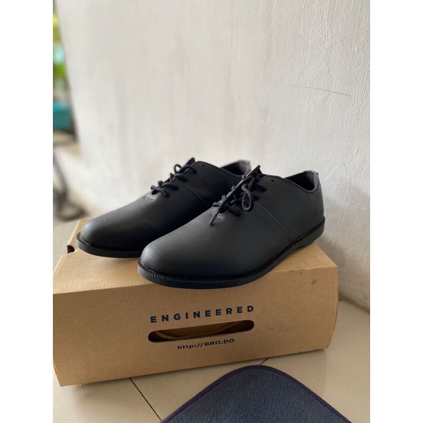 Sepatu Brodo Signore Low E+ Full Black Ori