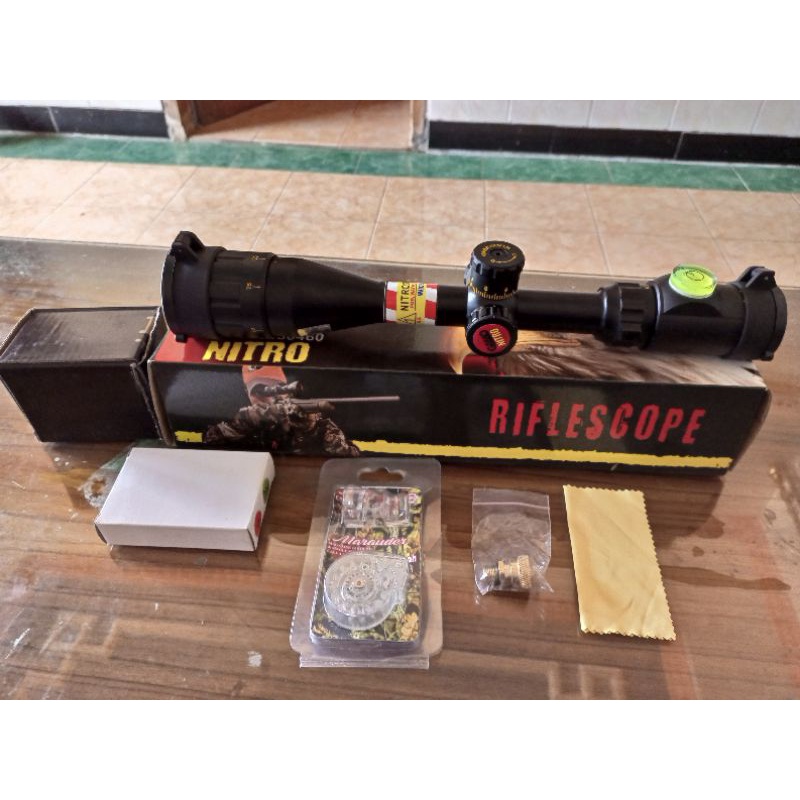 TELESKOP TELESCOP RIFLESCOP 4-16X44 AOE RIFLESCOPE SCOPE TELE SKOP TEROPONG TELESKOP ANTI GETAR TELE