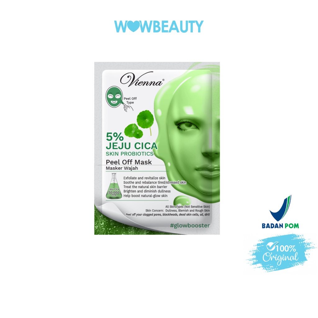 VIENNA Skin Probiotics Peel Off Mask - Masker Peel Off