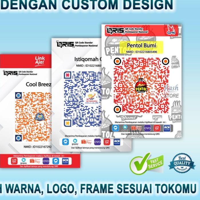 

Telah Hadir CETAK/PRINT CUSTOM QRIS | STANDING ACRYLIC TYPE L'