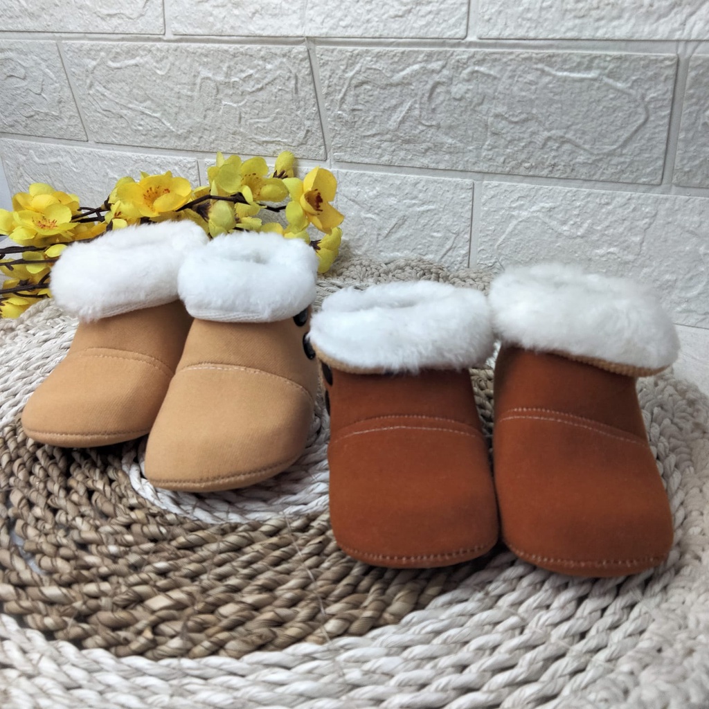 mandirishoestore-SEPATU ANAK BOOT ANAK PEREMPUAN BAYI 0-12 BULAN LPY01