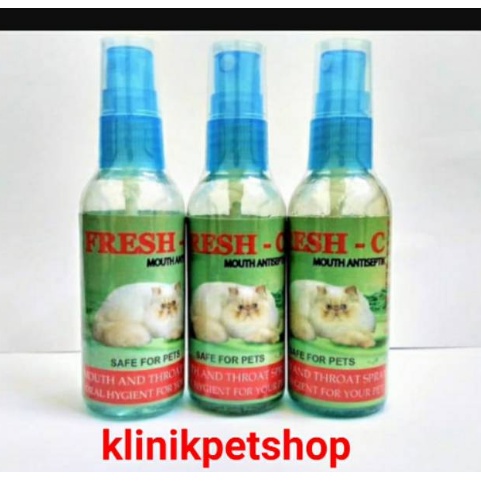 Spray Obat Mulut Kucing Penghilang Bau Mulut / Antiseptik Mulut Kucing