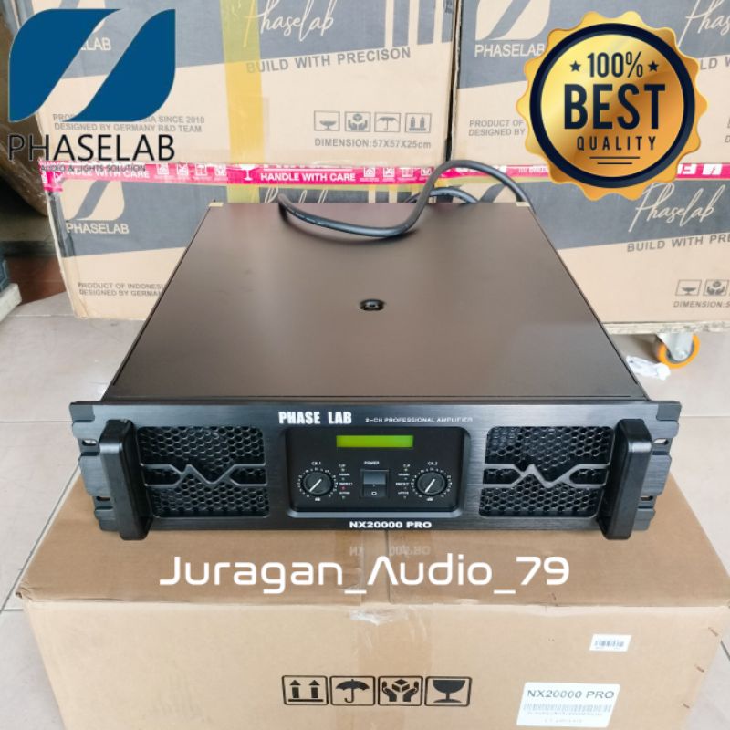 Jual power ampli phase lab type NX20000 pro Shopee Indonesia