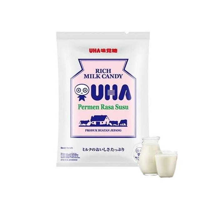 

➚as Bayar Di Tempat✢➚ Uha Permen Rich Milk Candy 2 x 51 gr 36