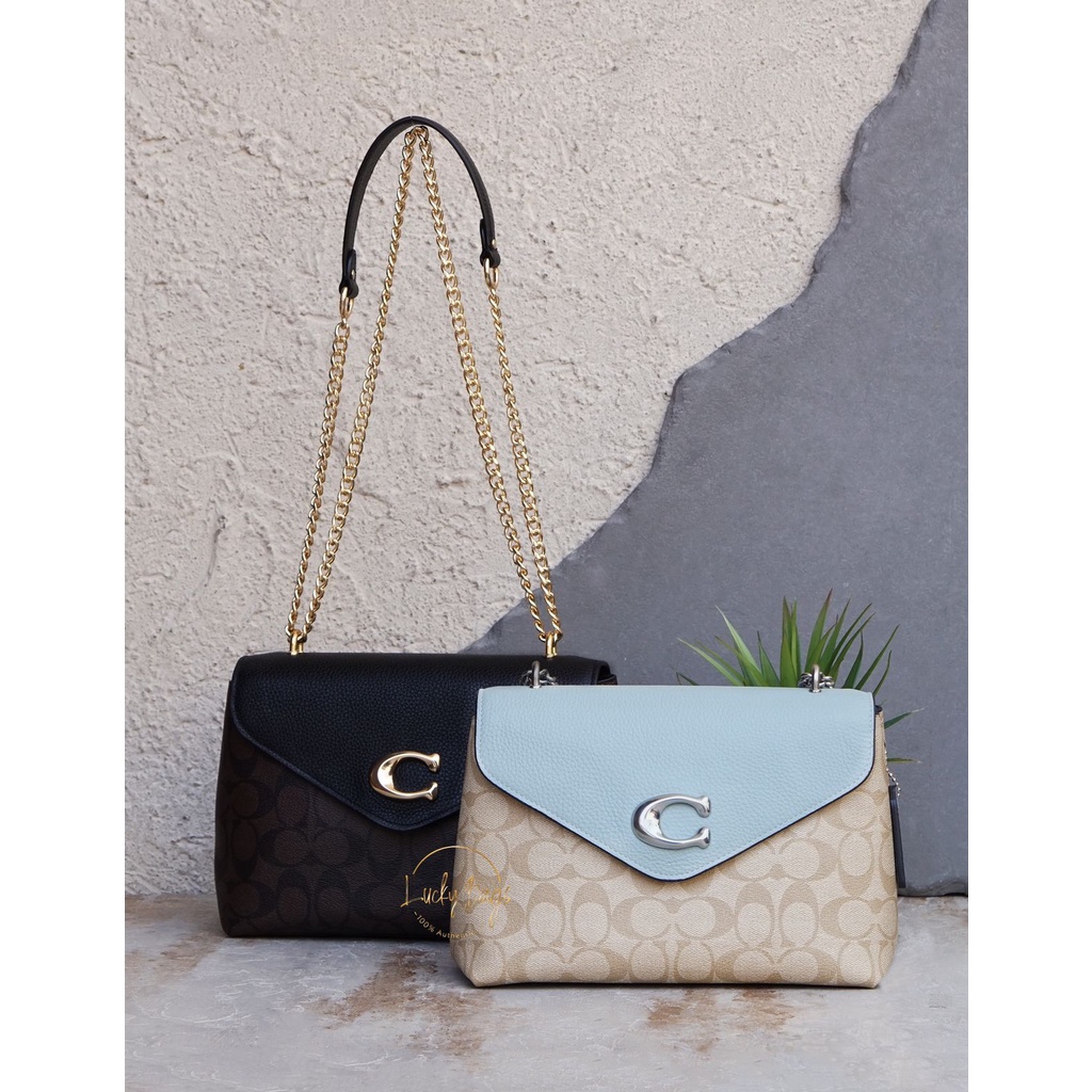 Jual coach tammie shoulder bag (authentic / original) Shopee Indonesia