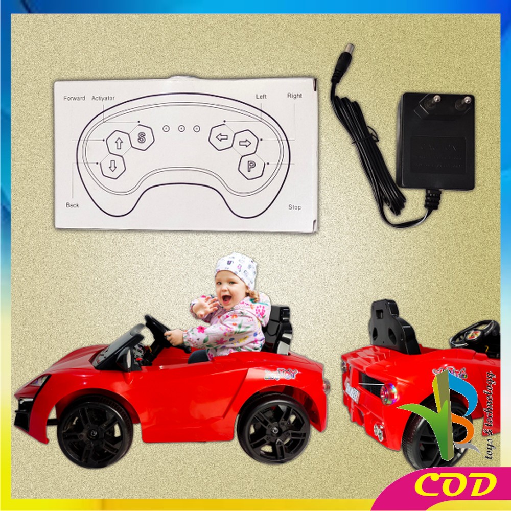 RB-M243 Mobil Aki Anak Cayman Adventure Mainan Mobil Aki Anak Mobil Mobilan Musik Lampu Ride On Remote Control