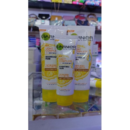 GARNIER FACE WASH VITAMIN C + LEMON 100ML