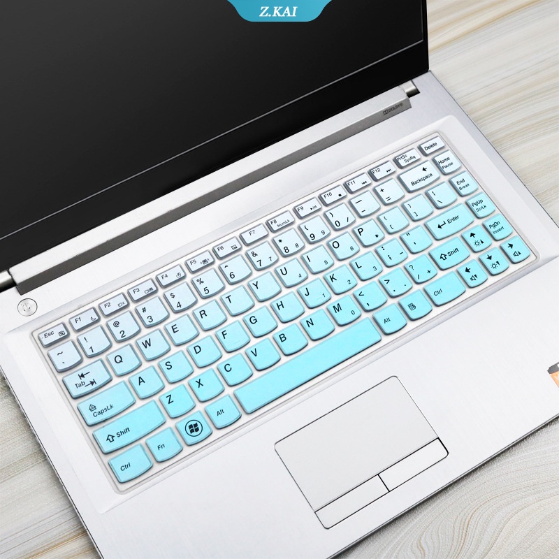 Sarung keyboard Silikon cover keyboard Laptop Kulit keyboard Lenovo I2000 G480 G485 G490 G40-70 Z480 B40 Y40 Z40 14-inch dust proof keyboard cover [ZK]
