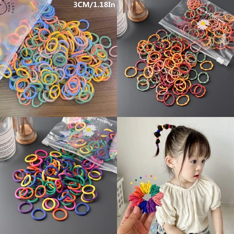 KARET ULIR ANAK MIX WARAN ISI 100 / PACK