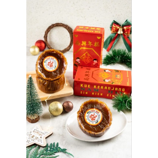 Kue Keranjang Namhin Halal Rasa Original & Pandan