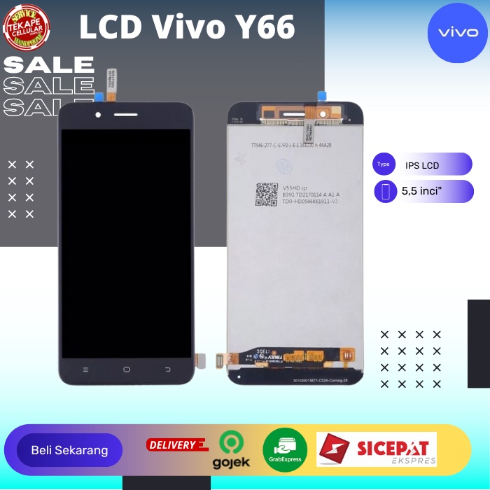 Lcd Vivo Y66 bergaransi