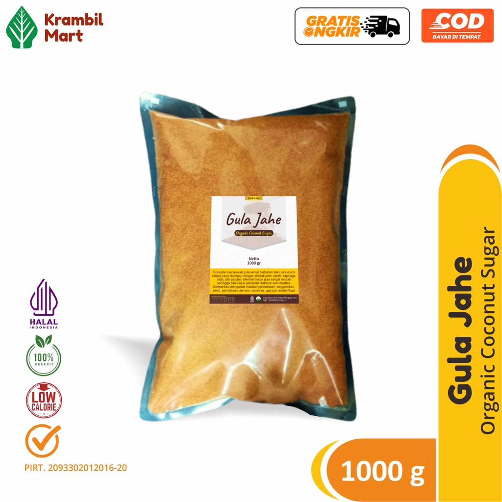 

Gula Kelapa Ekstrak Jahe Asli 1 kg