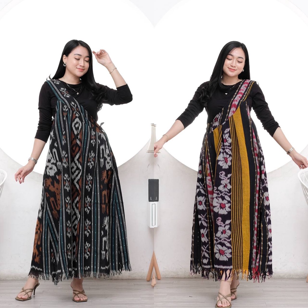 OUTER TENUN NAYARA LONGVEST WANITA SONGKET ASLI DEBBY STORE