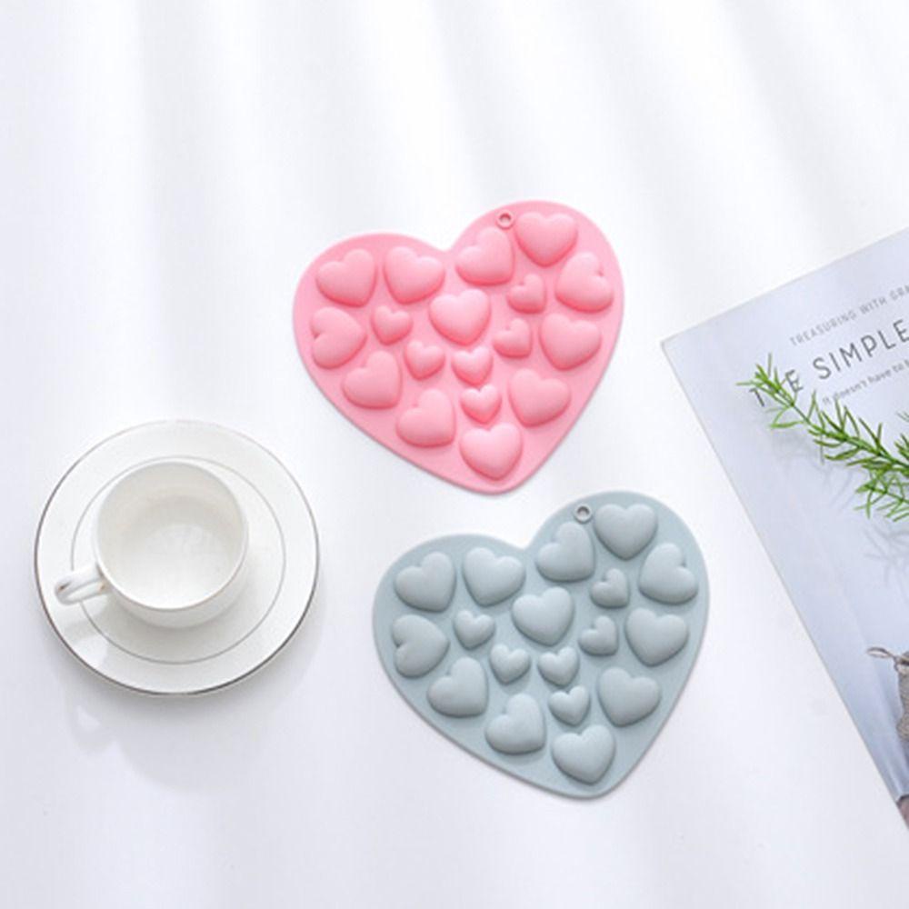 Preva Valentine Day Handmade Soap Mould Cetakan Kue Coklat Cetakan Silikon