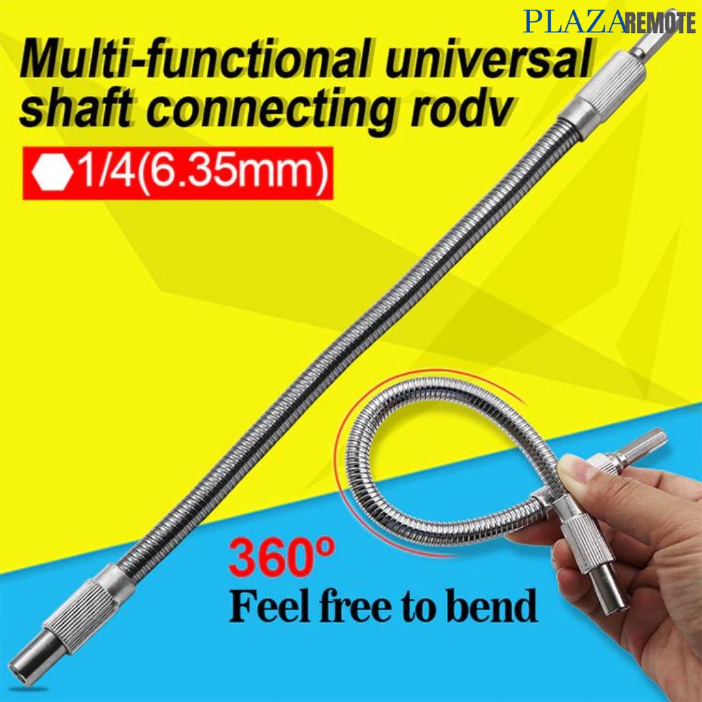 SAMBUNGAN MATA BOR STAINLESS EXTENTION ROD SHAFT LOGAM POROS 200 MM