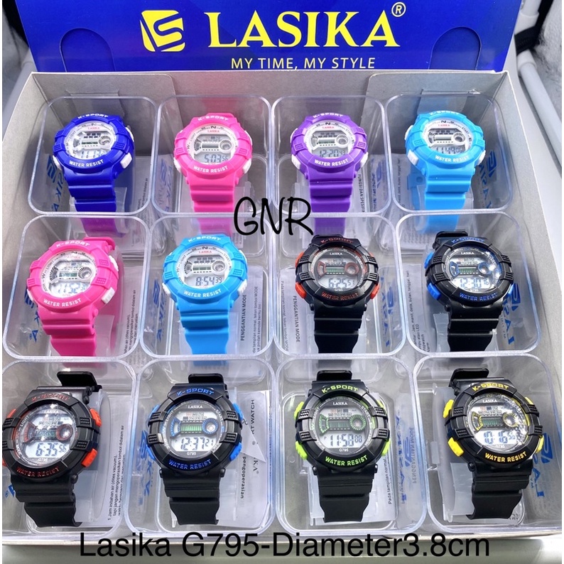 SERBU,,,, JAM TANGAN ANAK TK/SD/SMP LASIKA 795 ORIGINAL WATER