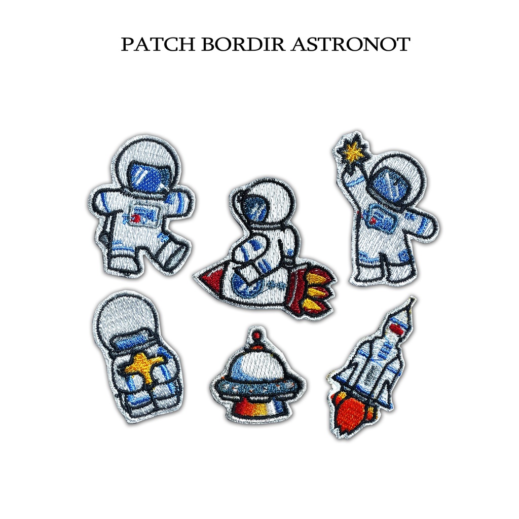 PATCH BORDIR JAHIT KARAKTER ASTRONOT LUCU KERENN AKSESORIS/TEMPELAN