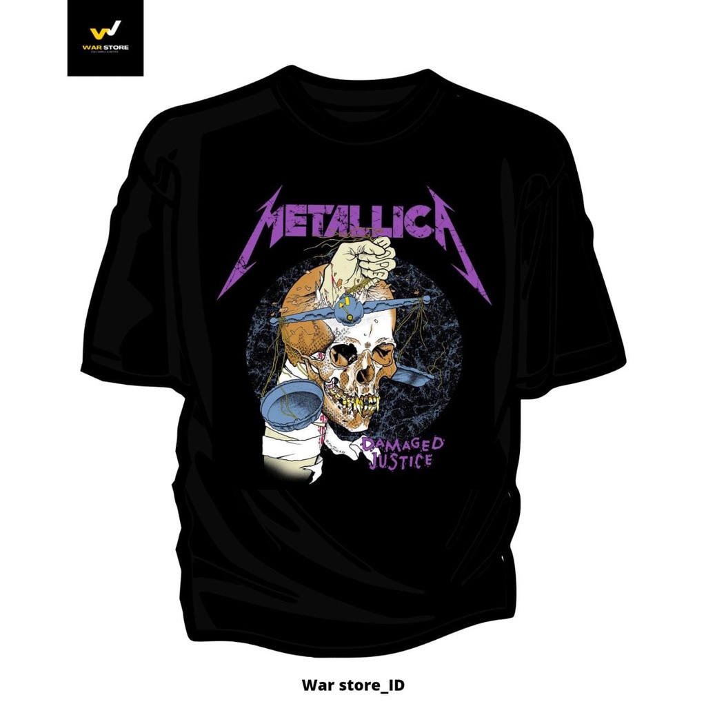 Tshirt Metallica | Kaos Band | Metallica | Kaos Metallica premium | Promo kaos