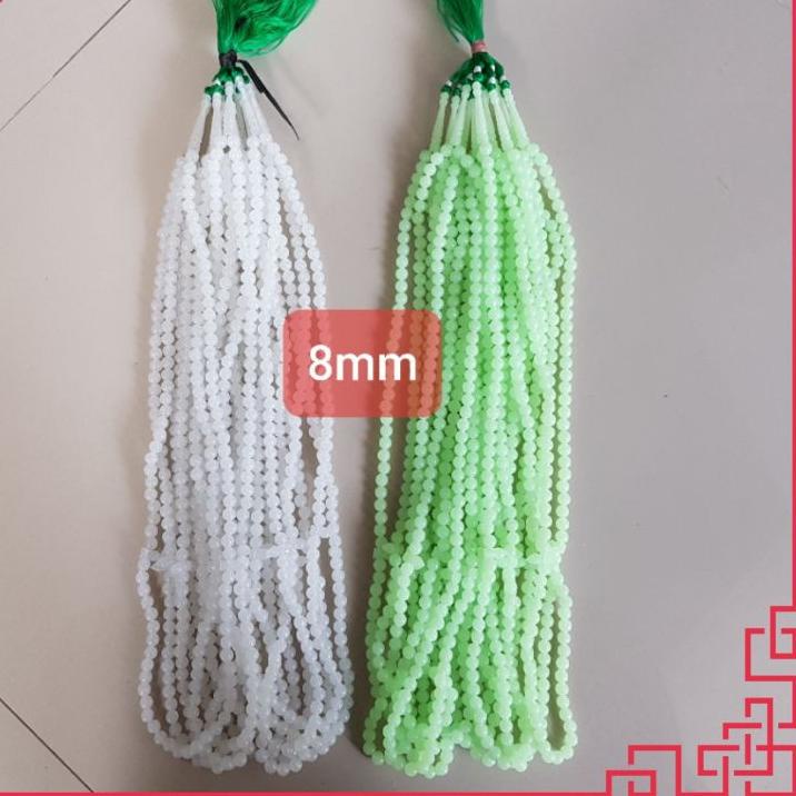 Trend Tasbih 99 SEDANG 8mm Terlihat Dalam Gelap Lusinan 12pcs Grosir