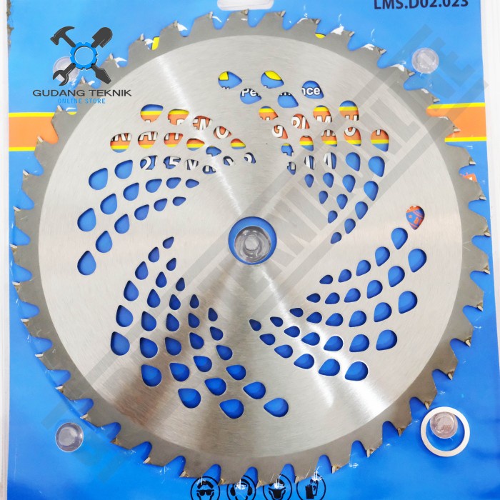 Mata Pisau Bulat Potong Rumput 10&quot; 40T LMS D02.023 DW LUMOS / Tip Saw Blade 10 Inch 40 Gigi 255mmx1.2mm JF DW LUMOS