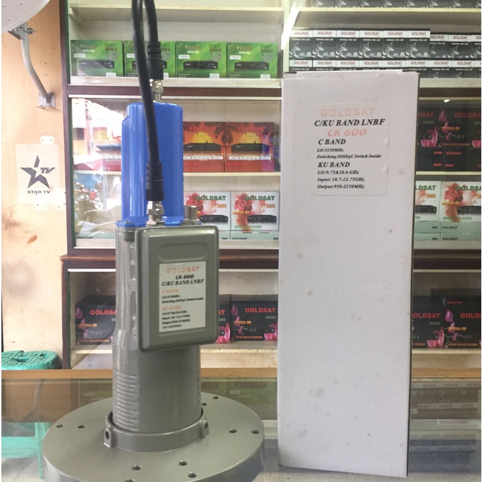 Lnb Combo C / Ku Band Matrix / Goldsat