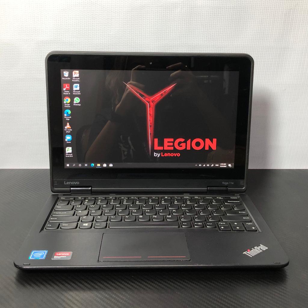 Lenovo Thinkpad Yoga 11E  Touchscreen filip Convertible Ultrabook Ram 4gb SSD 128gb - windows 10