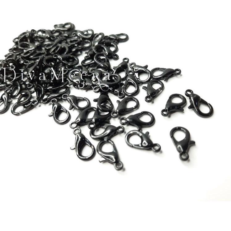 ㅓ Kokot udang SILVER/GOLD/HITAM | kait udang | claps | kokot lobster 12mm /14mm/16mm/18mm/18mm/20mm 