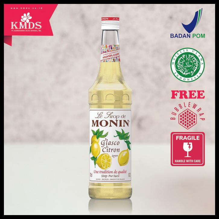 

Monin Glasco Lemon Syrup 70 Cl 700 Ml