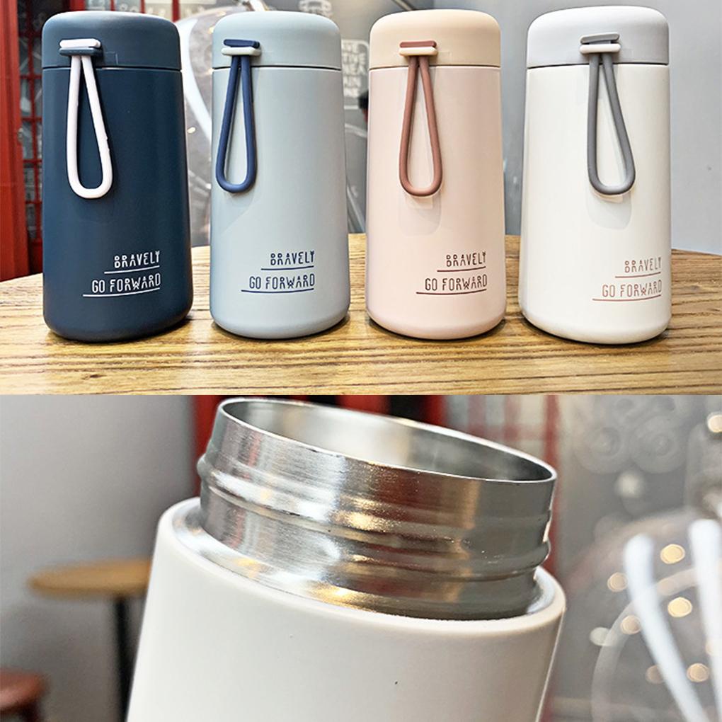 270 ml Thermal Vacuum Flask Sealing Bottle Insulated Cup Botol Air Insulasi Cangkir Travel Rumah Kantor Perlengkapan Minum