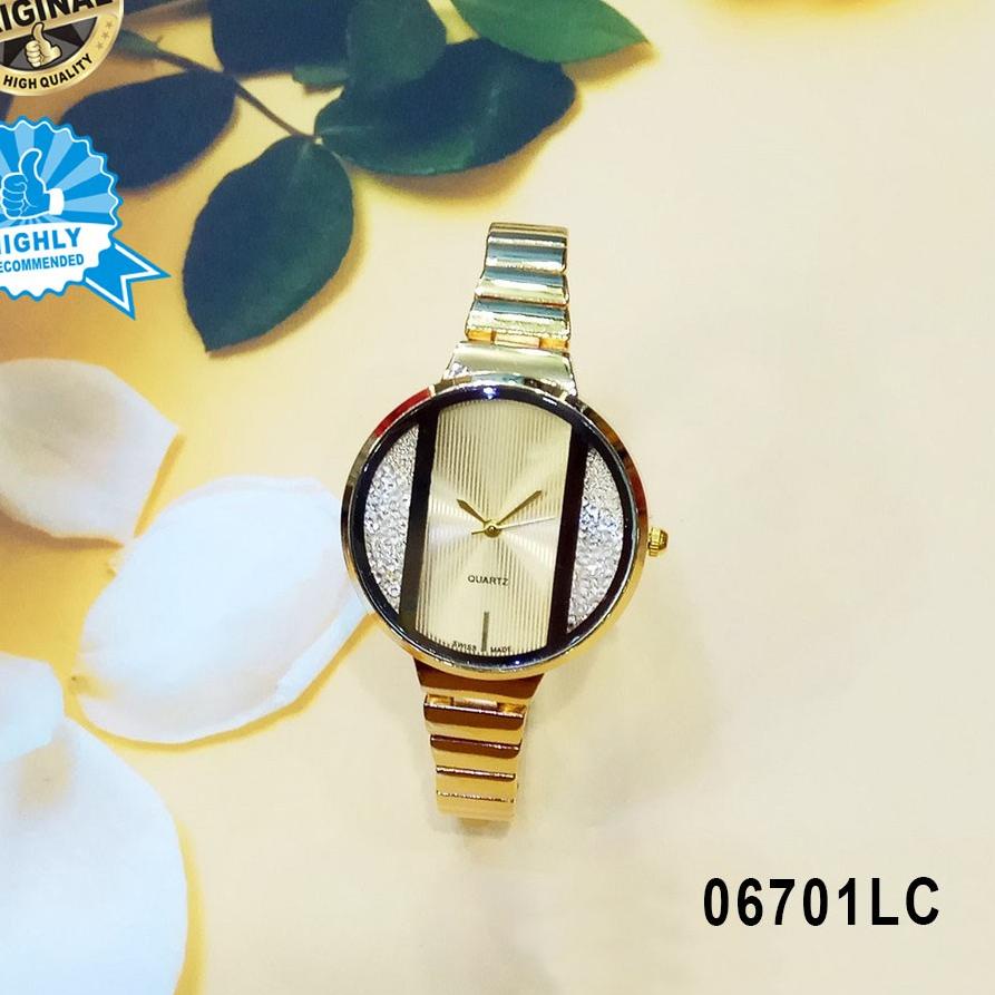 New 06701 Jam Tangan Rante Wanita Murah dan Original
