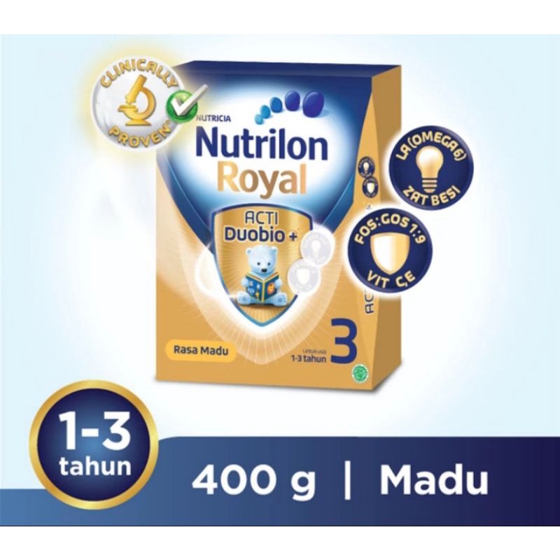 Nutrilon Royal 3 Madu 400GR - Susu Pertumbuhan