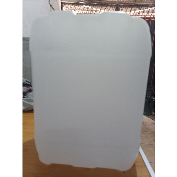 Derigen plastik / Jerigen air / Jerigen putih 10 liter Tebal