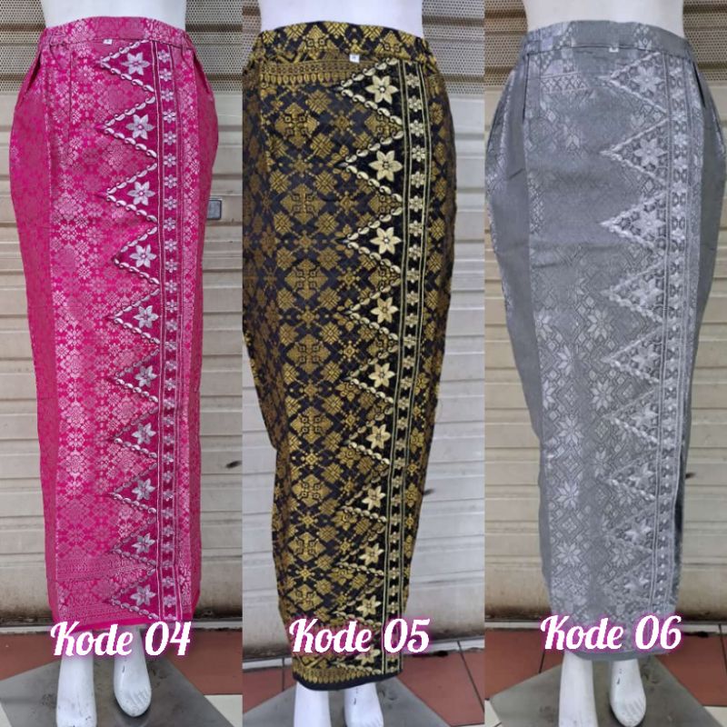 ROK SONGKET BORDIR PREMIUM-ROK SONGKET-ROK BAWAHAN TUNIK