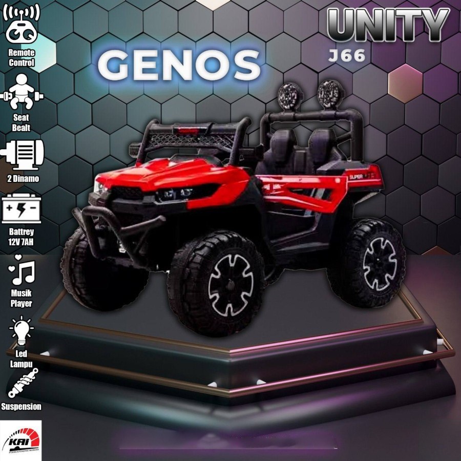 UNITY J66 JEEP GENOS Mobil Aki Anak