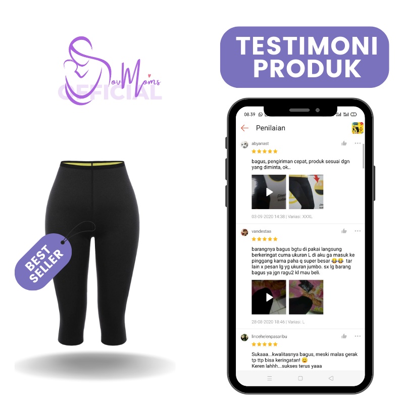 Celana Pelangsing Pembakar Lemak PANT Pendek Leging Olahraga Pembakar Lemak Pengecil Perut Buncit Paha Betis Fat Burner Legging Korset Celana Olahraga Pria Wanita Fitness Gym Senam Yoga Workout Neotex Hot Shaper Original Ori Pendek Selutut